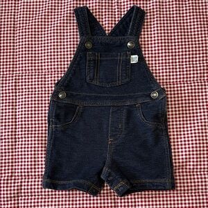 Carter's Dark Blue Denim Overalls